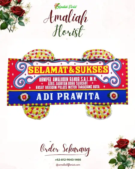 Papan Bunga Ucapan Selamat Nambo Ilir